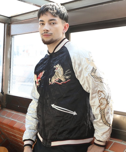 HOUSTON（ヒューストン）の「HOUSTON スカジャン（ドラゴン