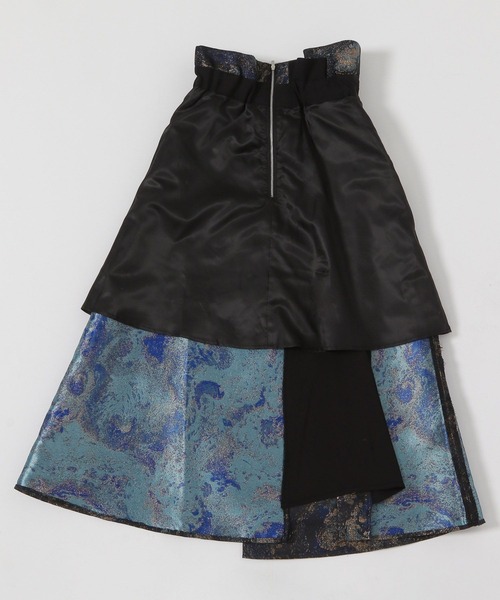 HARE（ハレ）の「ラメアートジャガードキリカエスカート(HARE