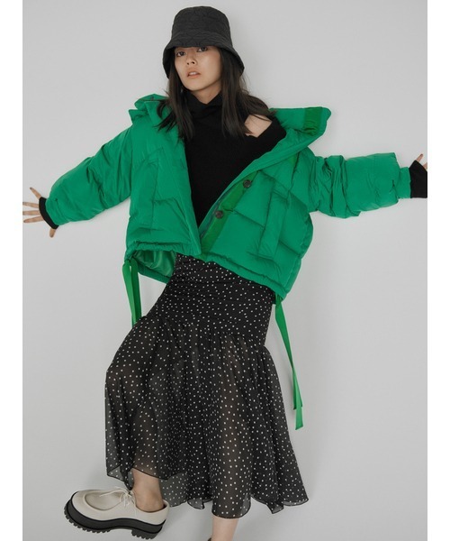 SNIDEL（スナイデル）の「西川アップサイクルショートダウン（ダウン