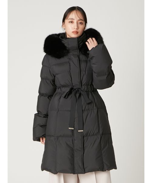 FRAY I.D（フレイアイディー）の「フードファーロングダウンコート