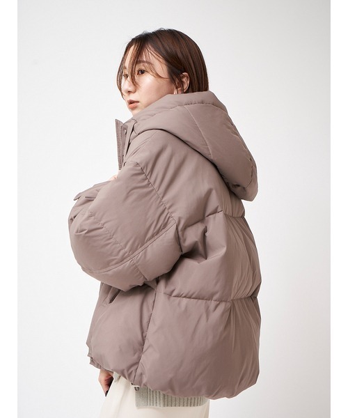 FRAY I.D（フレイアイディー）の「フードダウンジャケット（ダウン