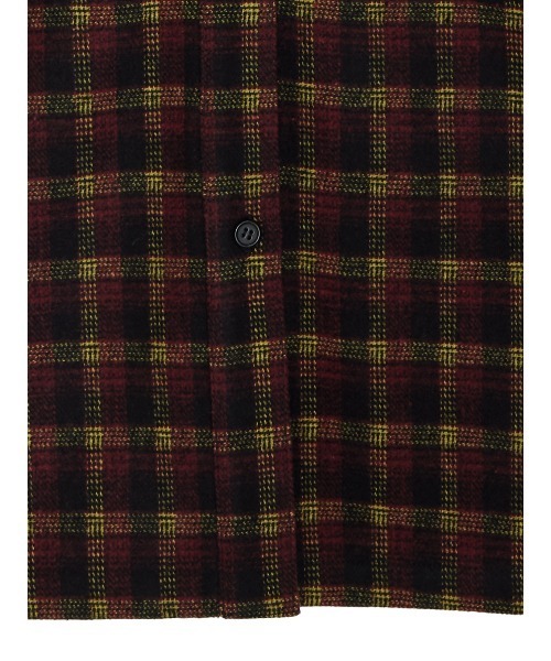Ameri（アメリ）の「UND CHECK WOOL OVER SHIRT（シャツ/ブラウス