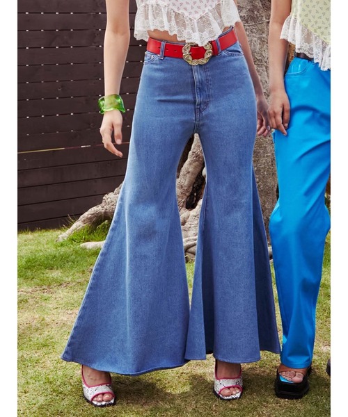 PAMEO POSE（パメオポーズ）の「Super Flare PantsⅡ（デニムパンツ
