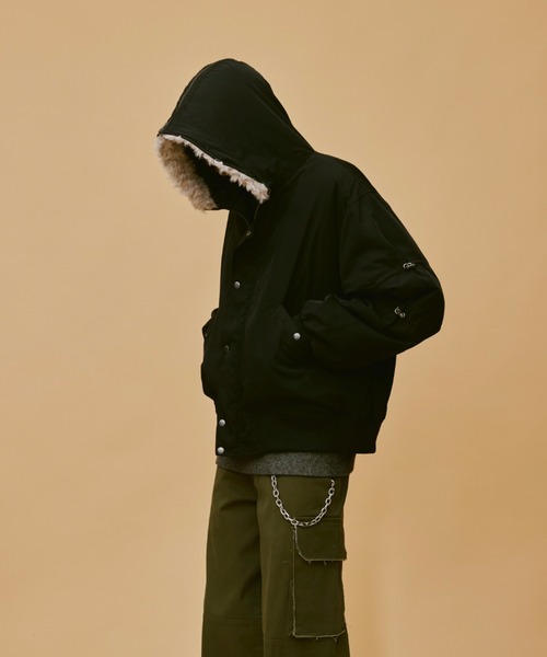 soerte（ソエルテ）の「Sleeve deformation N-2b flight jacket