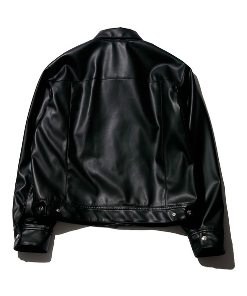 FACTOTUM（ファクトタム）の「【FACTOTUM】レザーオーバーサイズ