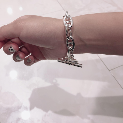 MMサイズアンカーチェーン シェーヌダンクル14コマ20cm ブレスレット