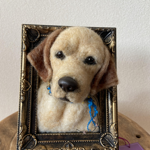 ラブラドールレトリバー ラブラドール 羊毛フェルト 羊毛 犬