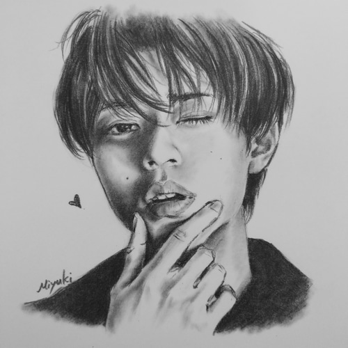 ポストカードサイズの似顔絵スケッチ描きます！〈ペットも可〉 絵画 実