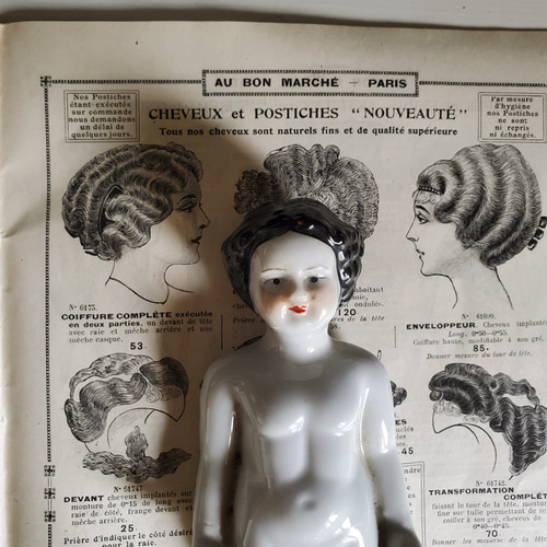 ドイツ 19世紀後半 フローズンシャーロット 15.8cm その他人形 Mon