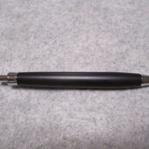 青黒檀 「幻の黒檀」 キヌカオイル仕上げ 木軸ボールペン ペン・筆記