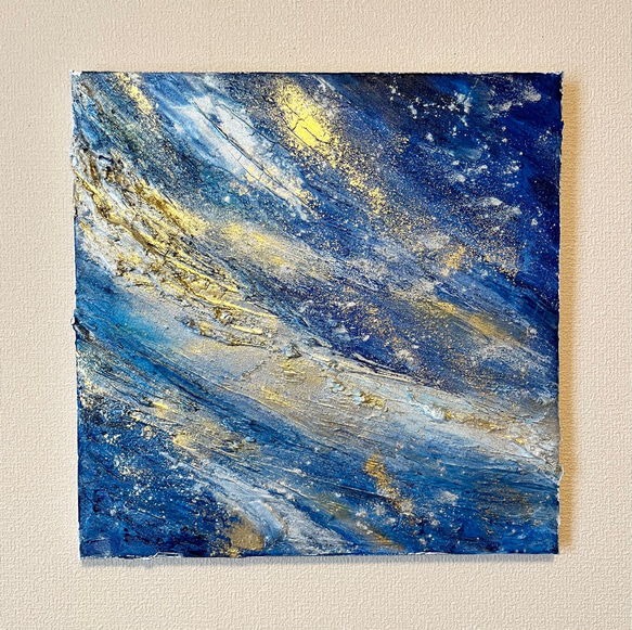 Starlit Cascade /抽象画 (S4) /アート/インテリア/モダン/現代アート