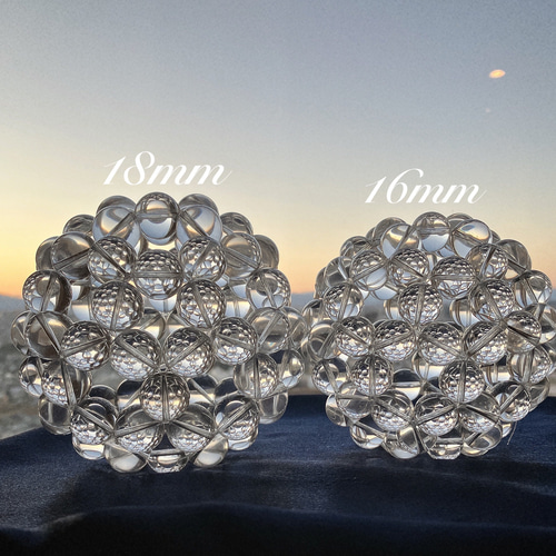 18mm玉】神聖幾何学 フラーレンクリスタル フラーレン水晶 ブラジル産