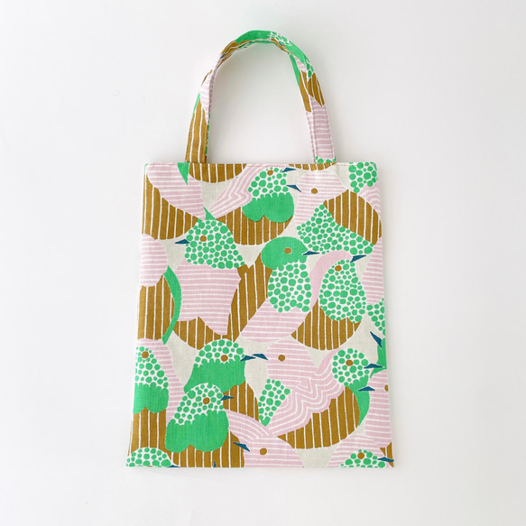 new▶︎ミニバッグ(singing merrily・とり)ミナペルホネン トート