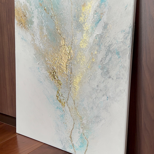 泡沫 -Bay- 】 大きめ/和風/禅/絵画/アート/抽象画/ニュアンス/モダン