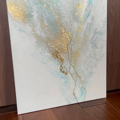 泡沫 -Bay- 】 大きめ/和風/禅/絵画/アート/抽象画/ニュアンス/モダン