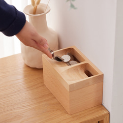 賽銭箱みたいな貯金箱 募金箱 貯金箱 賽銭箱 木製 TOSMU 小銭入れ