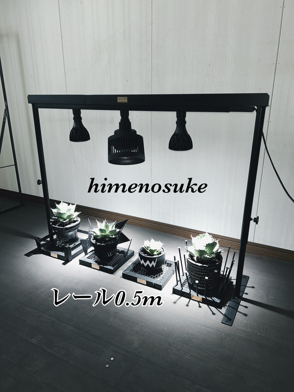 ☆送料込み☆ライトレールスタンド0.5m即購入OK 植物育成 アガベ 塊根