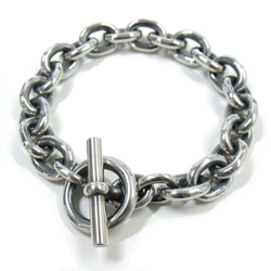 シルバー925 喜平ブレスレット【極太タイプ】日本製 キューバン