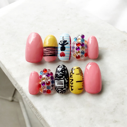 ネイルチップ 〜 kid 〜 ネイルチップ（つけ爪） kazzy&chik nail 通販