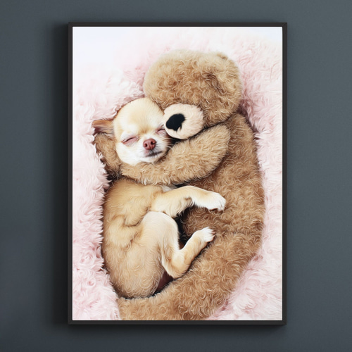 くまのぬいぐるみ - チワワ犬】テディーベア・teddy bear・かわいい