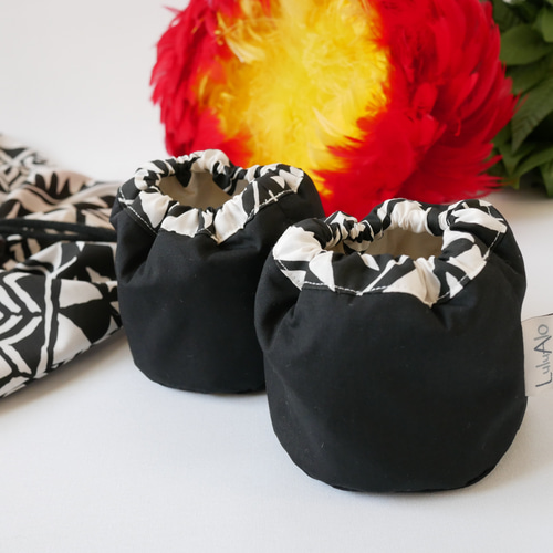 ウリウリケース ブラック×生成り フラダンス 楽器ケース その他バッグ