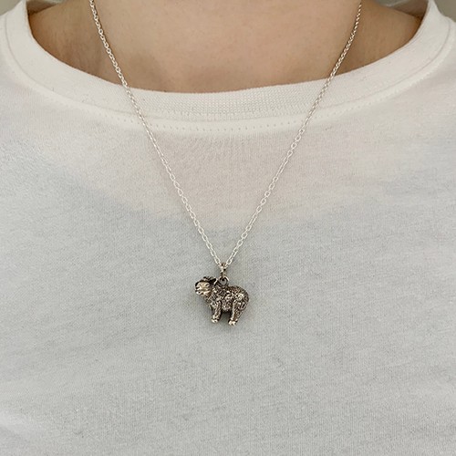ひつじ（羊）ペンダント【未】 シルバーアクセサリー 動物 アニマル