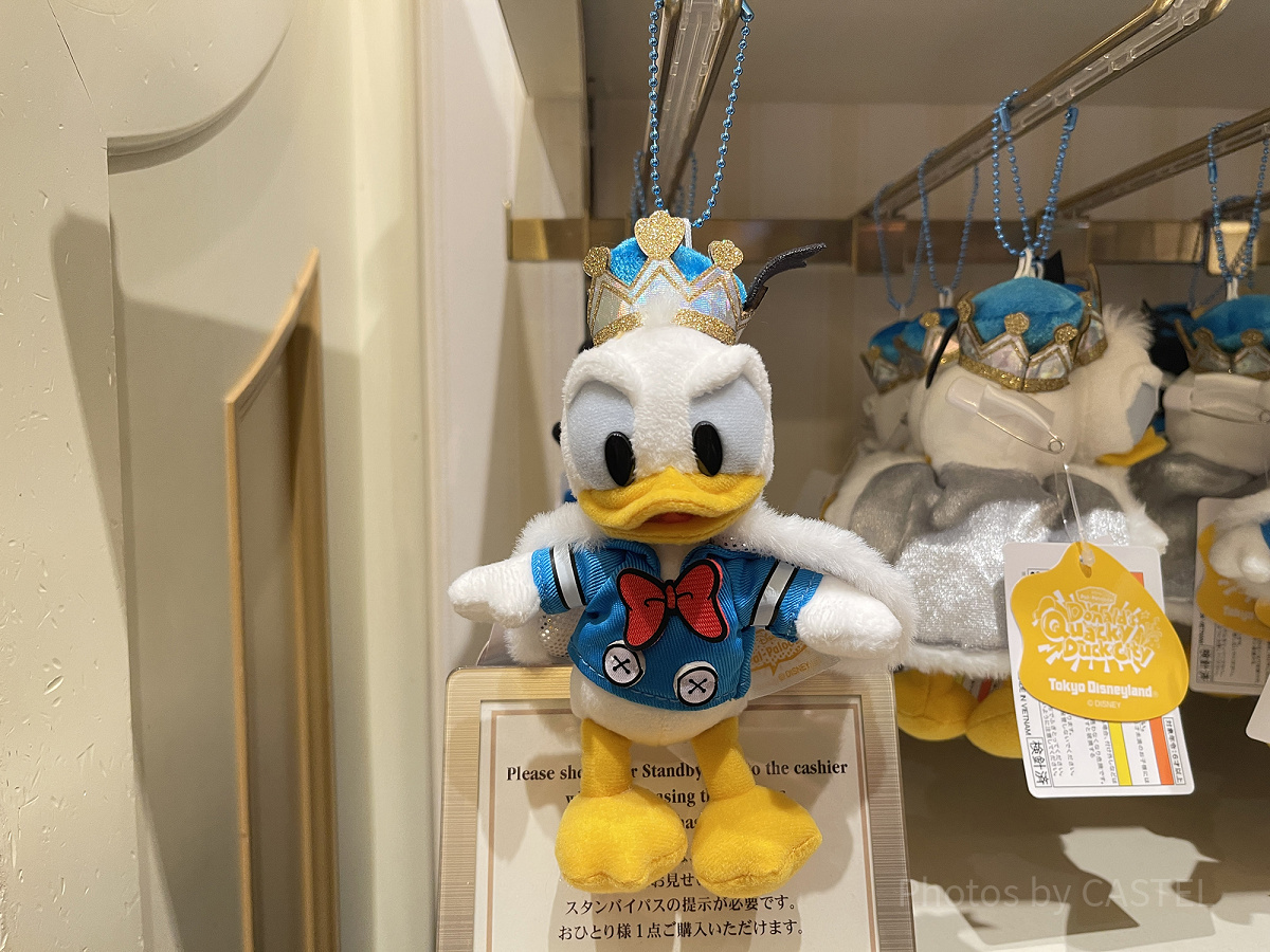 ぬいぐるみバッジ（ドナルドパルパルーザグッズ）| キャステル