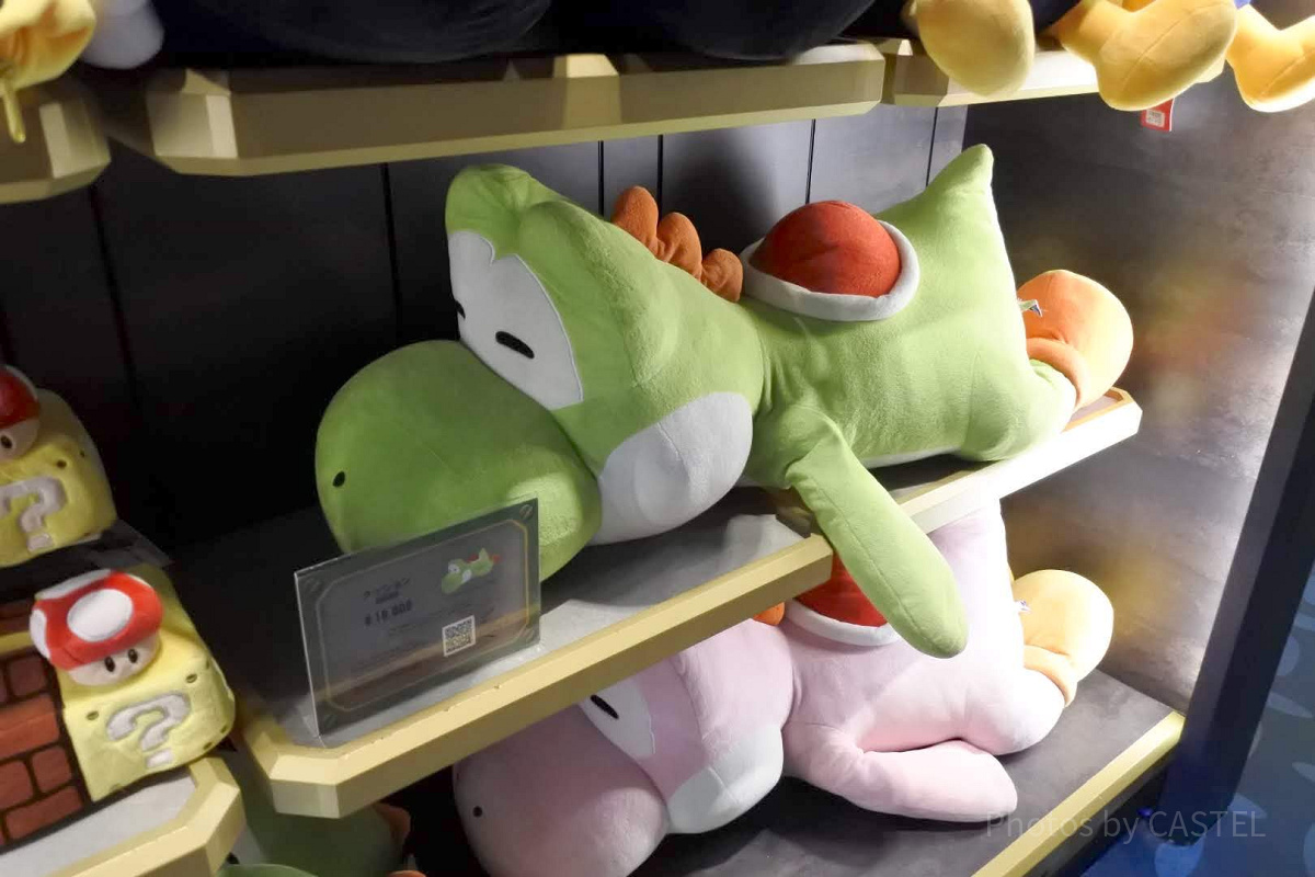 ヨッシークッション（ピンク、緑）| キャステル | CASTEL ディズニー情報