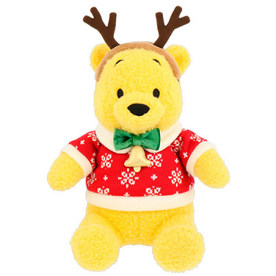 ぬいぐるみバッジ(ディズニークリスマスグッズ2024)| キャステル