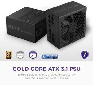 NZXT C750 Gold Core 80Plus Gold Fully-modular ATX 3.1 Power Supply