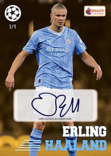 2023-24 Topps Merlin Heritage UEFA Checklist, Set Details, Boxes