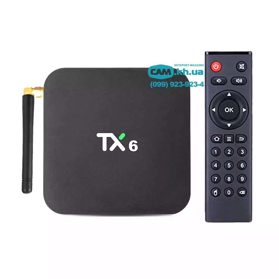 Купить Tanix TX6 Allwinner H6 4/32Gb Android 9.0 WiFI 2.4GHz + 5GHz