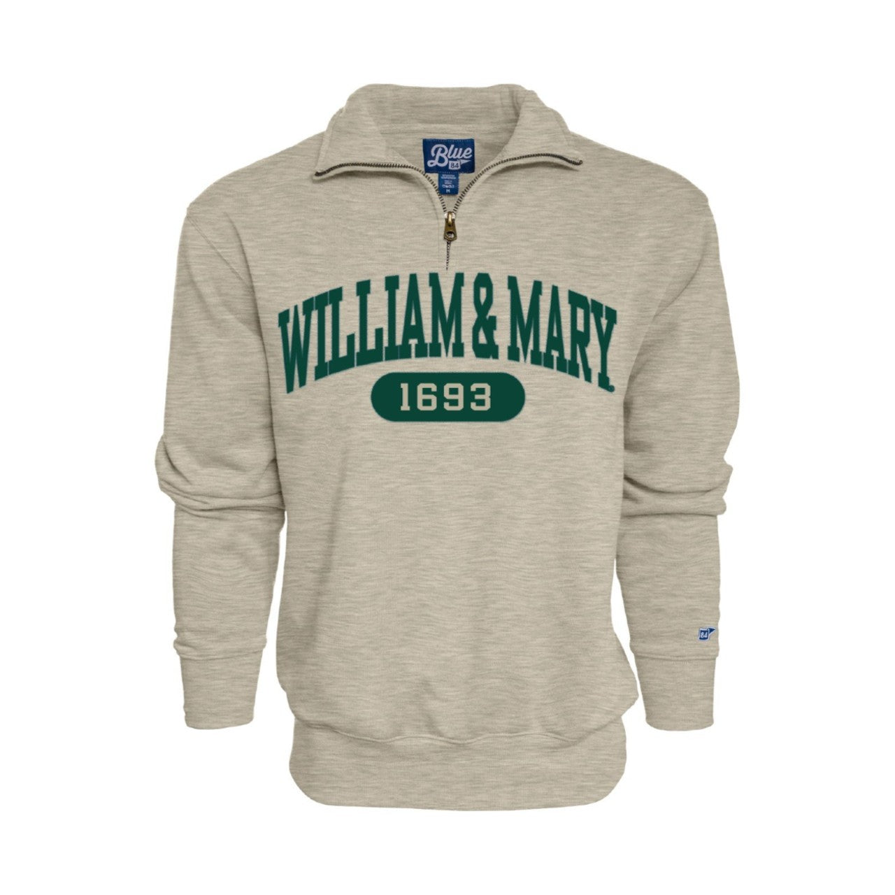 William & Mary Quarter-Zip Sweatshirt – Campus Shop VA