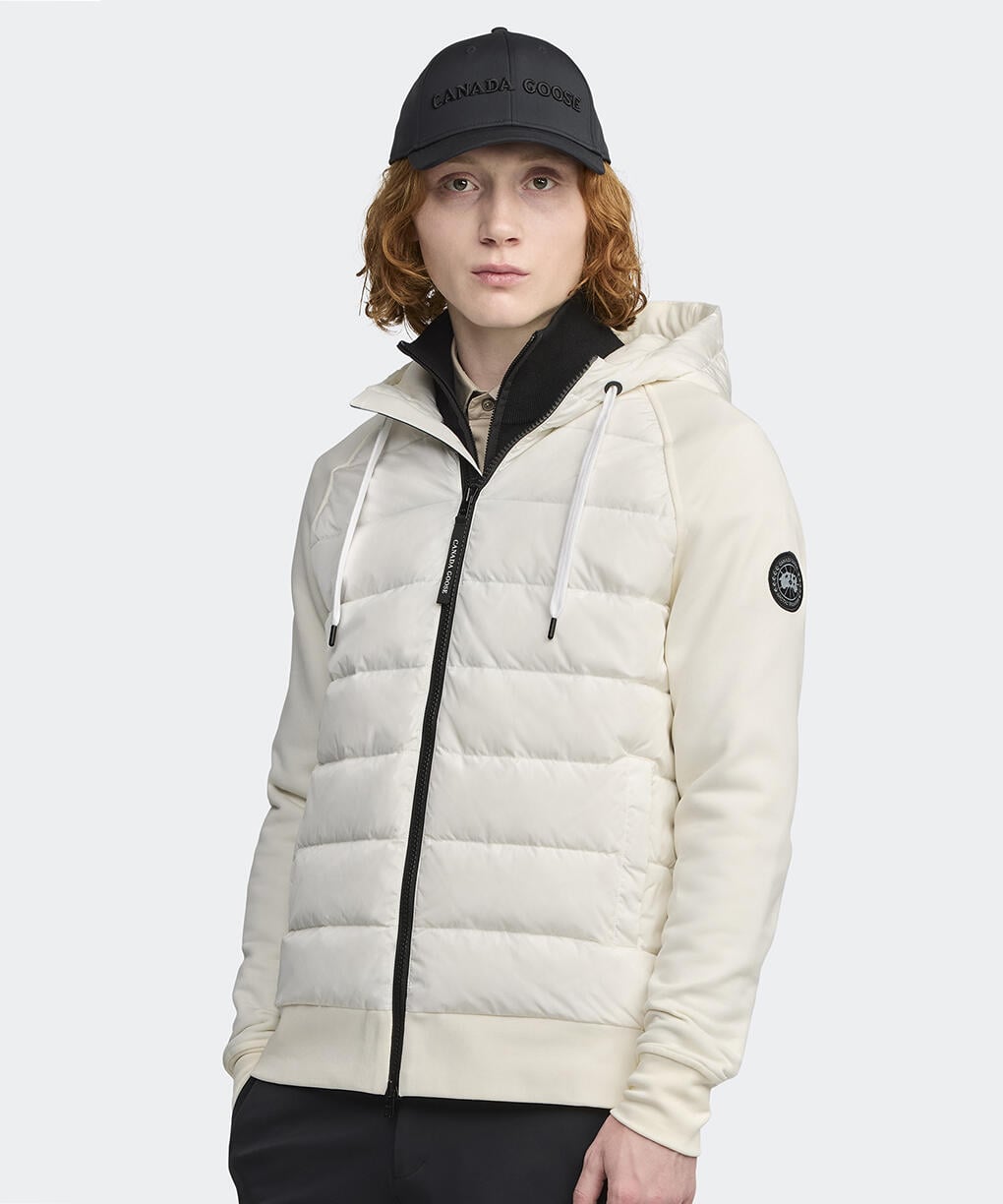 ハイブリッジ ヒューロン フルジップ フーディー ブラックレーベル