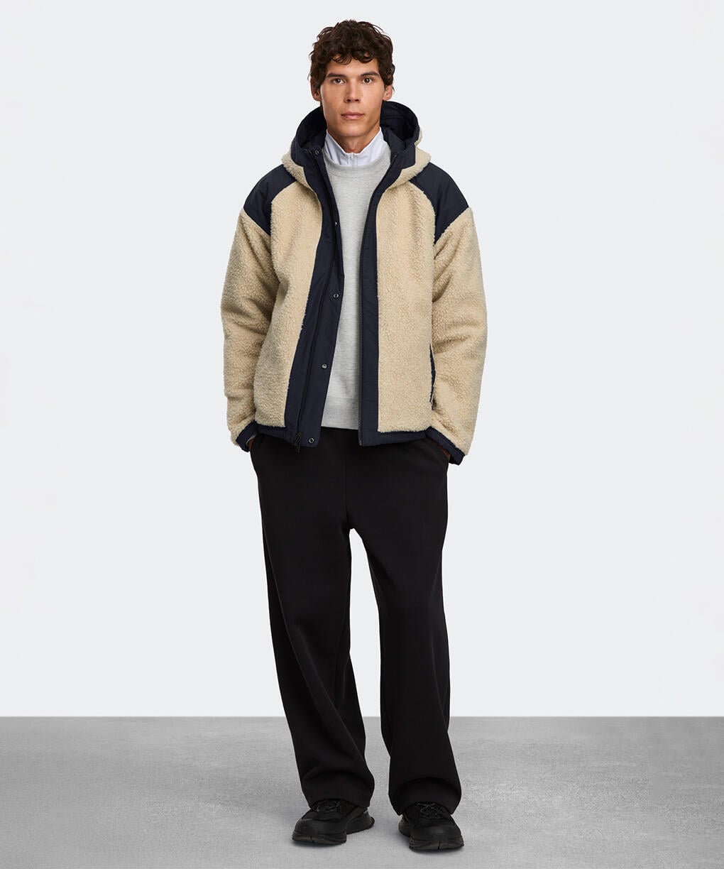 メンズ アルバーニ リバーシブル フリース ボンバー(7067M)｜カナダ