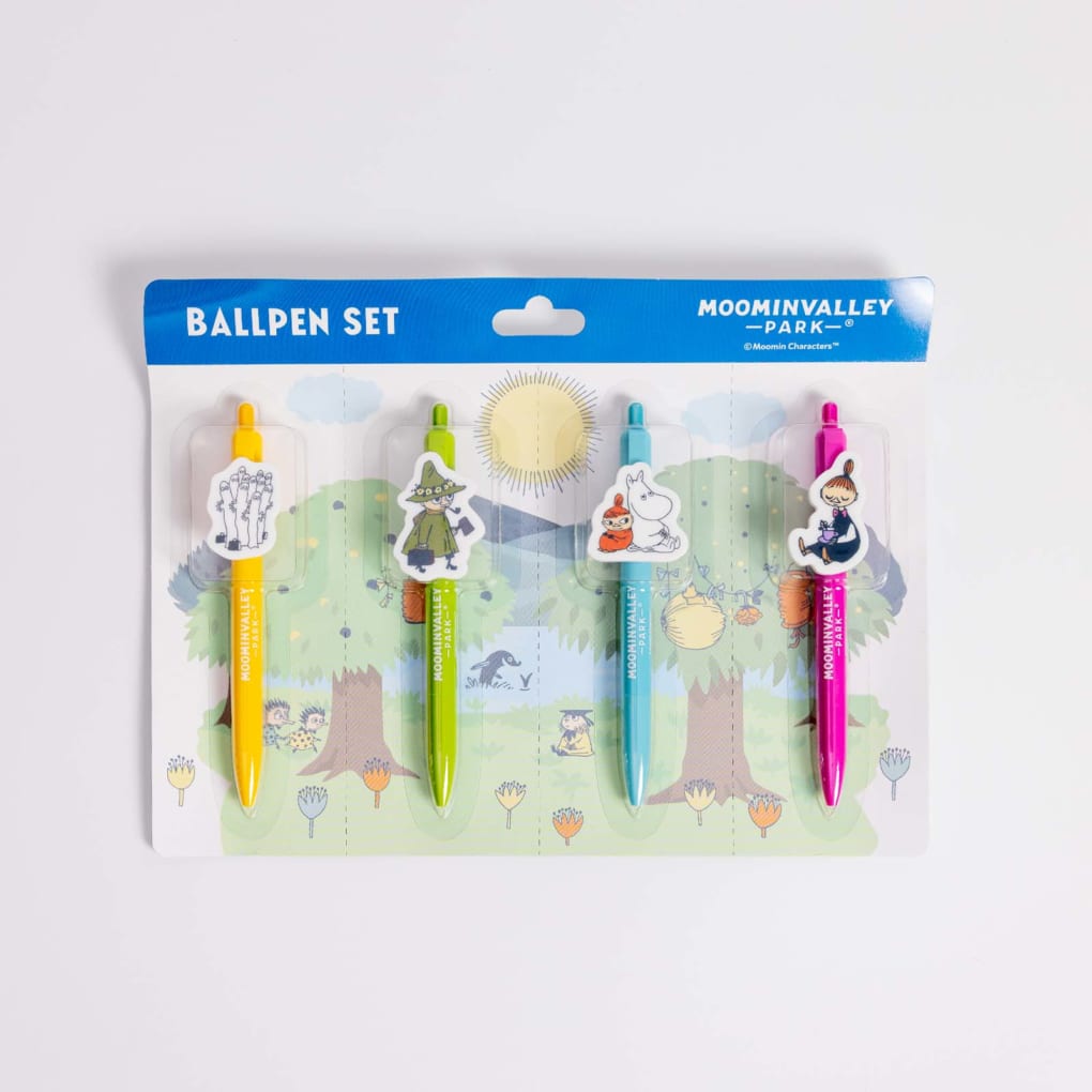 12/16（木）SALE「アクリルボールペン4本セット」【MOOMIN OFFICIAL