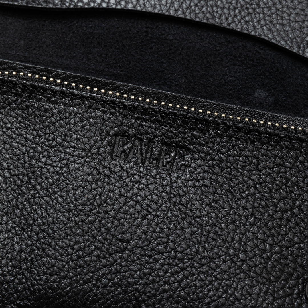 STUDS LEATHER LONG WALLET – CALEE ONLINE STORE