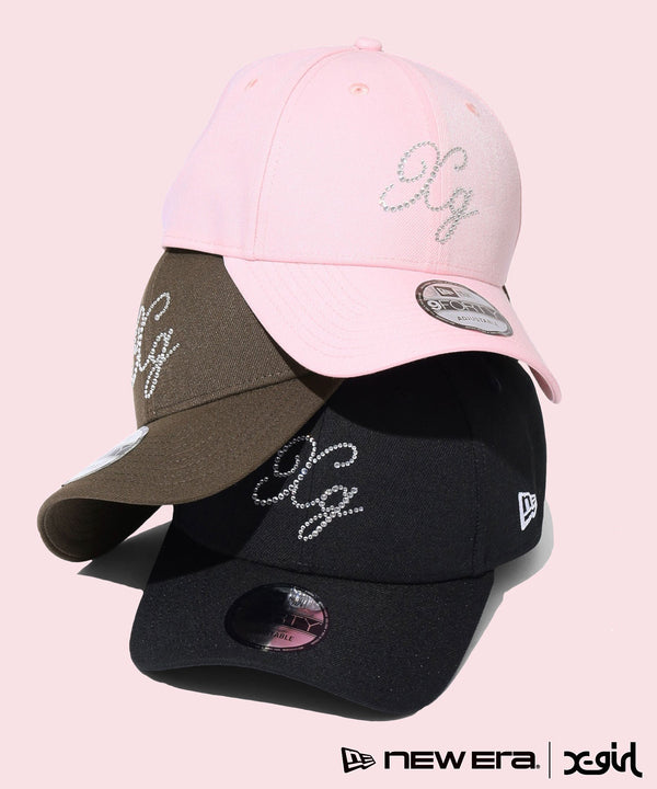 X-girl × NEW ERA(R) 9FORTY RHINESTONE LOGO CAP – calif（カリフ