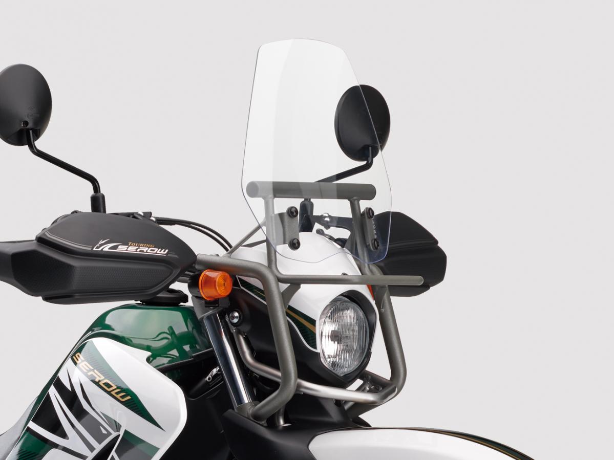 もう一台の新型セロー！ 標準装備で快適性5割り増しの「ツーリング