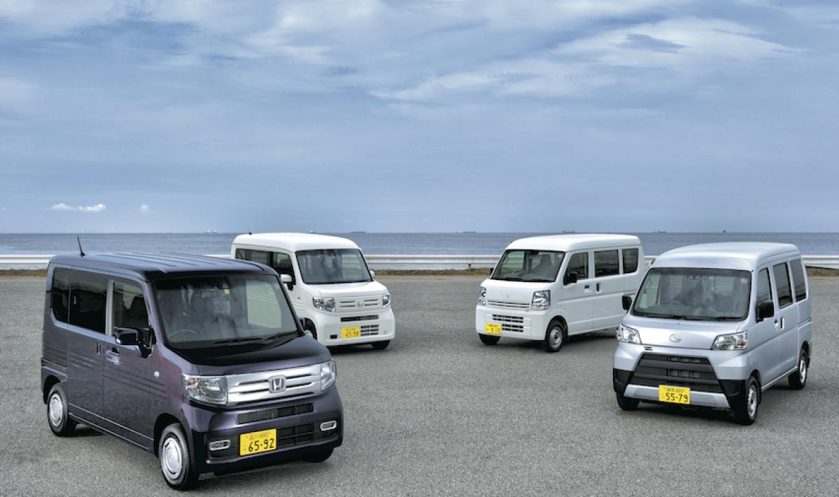 ホンダN-VANをスズキ・エブリイ、ダイハツ・ハイゼットカーゴと同時