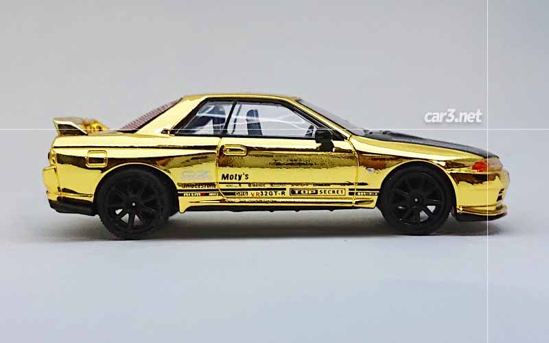 東京オートサロン2024限定のMINI GT。トップシークレットVR32GT-Rの