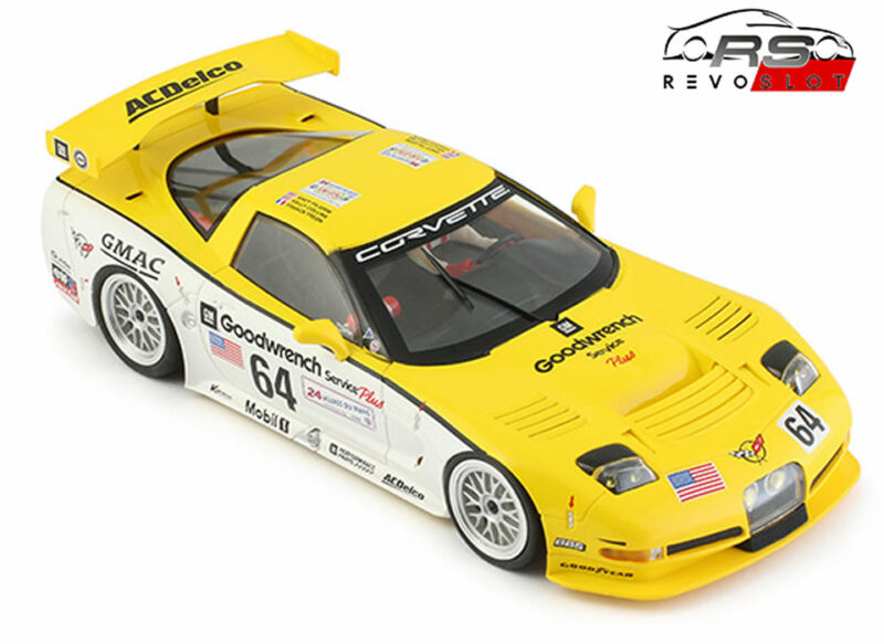 Revoslot 1/32 ｽﾛｯﾄｶｰ RS0187◇ Chevrolet Corvette C5-R #64/Franck