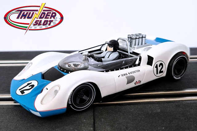 Thunder Slot 1/32 ｽﾛｯﾄｶｰ CA00406-SW◇McLaren ELVA Mk1. #12/George