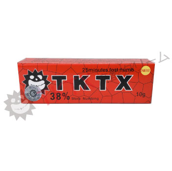 TKTX 皮膚表面麻酔クリーム レッド 38% 1本 | TKTX 麻酔クリーム 正規