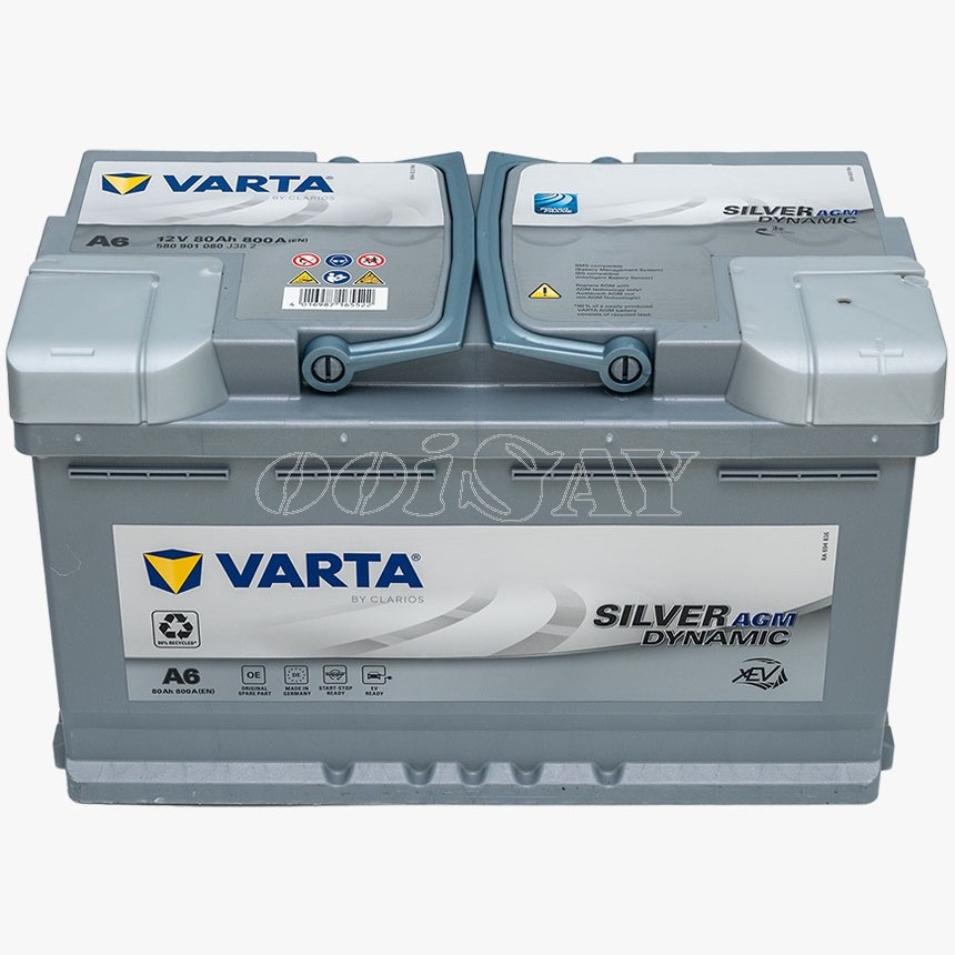OOISAY® | VARTA DIN80/LN4 (AGM) - GERMANY | OOISAY