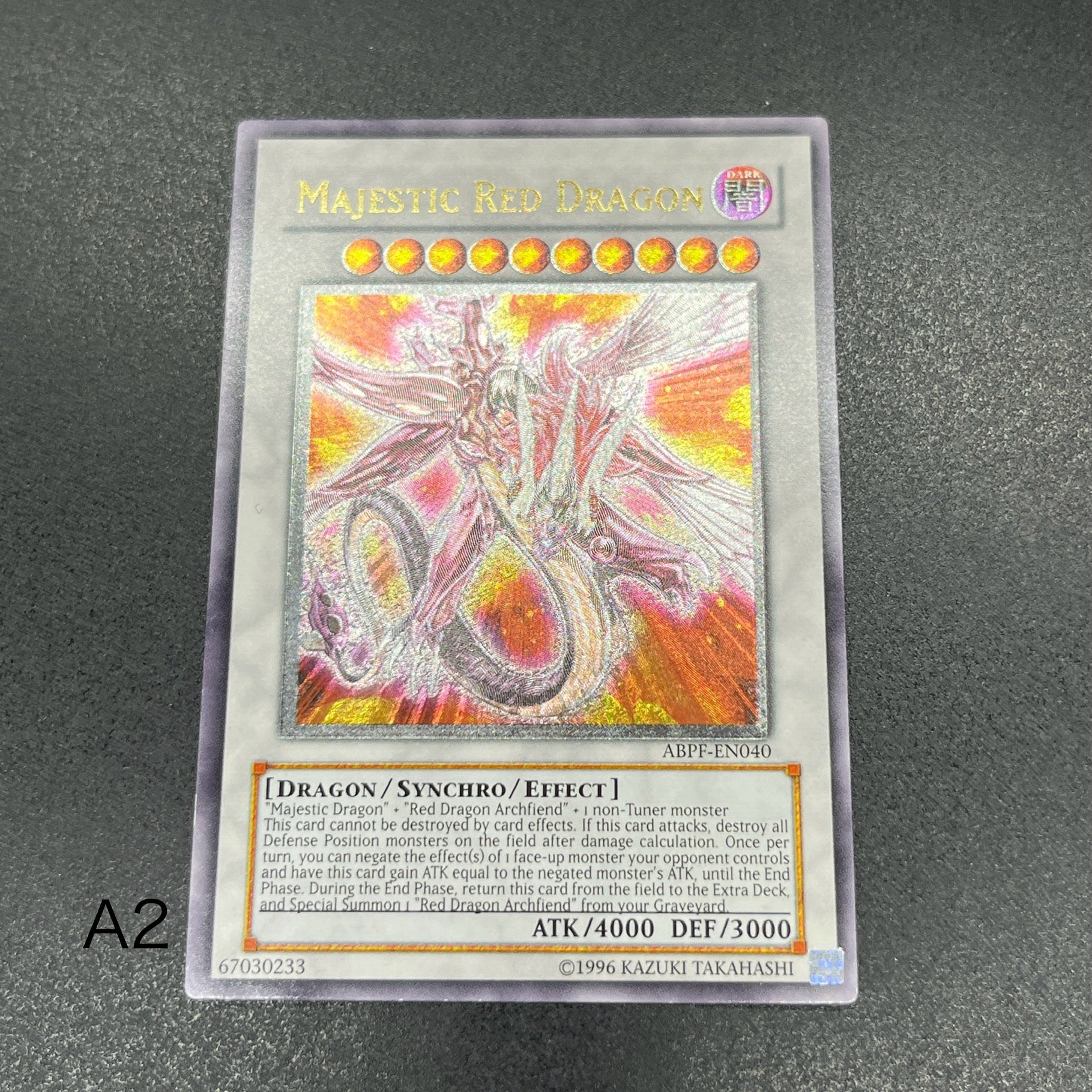 遊戯王 セイヴァー・デモン・ドラゴン/レリーフ/英語/北米版 – カード