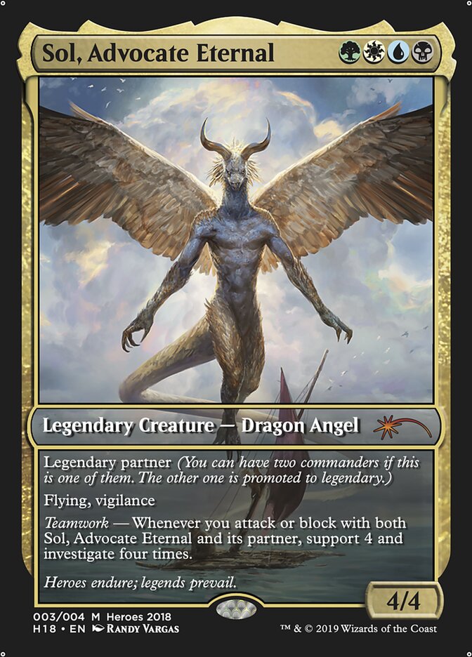 Sol, Advocate Eternal · 2018 Heroes of the Realm (PH18) #3