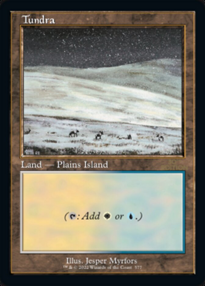 Tundra · 30th Anniversary Edition (30A) #577 · Scryfall Magic: The