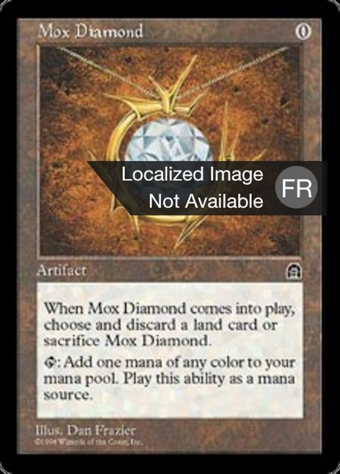 Mox de diamant (Mox Diamond) · Stronghold (STH) #138 · Scryfall