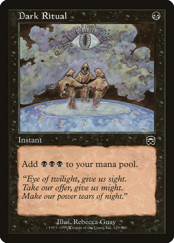 Dark Ritual · Mercadian Masques (MMQ) #129 · Scryfall Magic: The